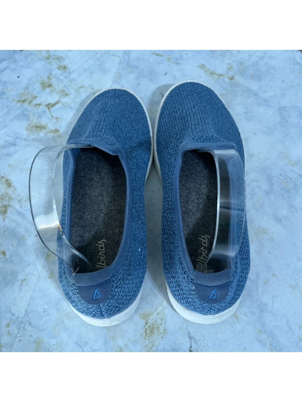 Allbirds Tree Loungers Women's Size 7 Shoes Blue Slip On Comfort Casual Sneakers